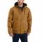 Carhartt 104050 Washed Duck Insulated Active Jacket - Carhartt Brown