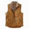 Carhartt 104277 Sherpa Lined Mock Neck Vest - Carhartt Brown