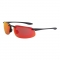 CrossFire 2169 ES4 Safety Glasses - Black Frame - Red Mirror Lens