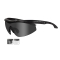 Wiley X Talon Safety Glasses - Matte Black Frame - Grey & Clear Lenses