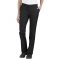 Dickies FP322 Women's Relaxed Fit Flat Front Pants - Black