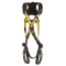 DEWALT DXFP532021 D3000 5-Point Harness Vest Style - Back and Front D-Ring, QC Chest, TB Legs