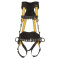 DEWALT DXFP532152 D3000 5-Point Harness Vest w/ Belt - Back, Front and Side D-Rings, QC Chest, QC Legs