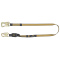DEWALT DXFP615110 Single Leg External Energy Absorber Lanyard - Tie back w/ Steel Snap hooks