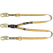 DEWALT DXFP615121 Twin Leg External Absorber Lanyard w/ Snap Hook on Both Ends