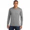 District DM132 Perfect Tri Long Sleeve Tee - Grey Frost