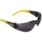 DeWalt DPG54-2 Protector Safety Glasses - Yellow Temples - Smoke Lens