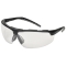 Elvex SG-56C-AF Denali Safety Glasses - Black Frame - Clear Anti-Fog Lens