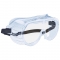ERB by Delta Plus 15143 Perforated Safety Goggles - Clear Frame - Clear Anti-Fog Lens