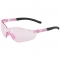 ERB by Delta Plus 18596 Grace Safety Glasses - Pink Frame - Pink/Clear Lens