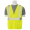 ERB by Delta Plus S362 Type R Class 2 Mesh Economy Safety Vest - Yellow/Lime