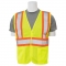 ERB S382 Type R Class 2 Two-Tone Mesh Safety Vest - Yellow/Lime