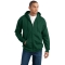 Hanes F283 Ultimate Cotton Full-Zip Hooded Sweatshirt - Deep Forest