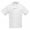 Fame C10PS 10 Button Short Sleeve Chef Coat - White