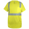 Full Source FS2SSTS Type R Class 2 Short Sleeve Safety Shirt - Yellow/Lime