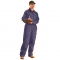 OccuNomix G909I Indura FRC 9 oz Flame Resistant Coveralls - Navy