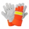 Global Glove 2180HV High Visibility Premium Cowhide Gloves