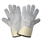 Global Glove 2250FC Gunn Cut Leather Gloves - Full Leather Back - Duck Cuff