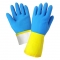 Global Glove 244 Flock Lined Neoprene Over Rubber Gloves