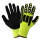 Global Glove CIA501MF Vise Gripster C.I.A High-Visibility Mach Finish Nitrile Impact Protective Gloves