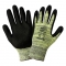 Global Glove CR609 Tsunami Grip Cut Level A4 Nitrile Palm Dipped Gloves