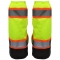 Global Glove GLO-G1 FrogWear Type R Class E Mesh Black Bottom Gaiters - Yellow/Lime