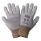 Global Glove PUG417 Samurai String Knit Gloves - Gray PU on HDPE - ANSI Level 2 Cut Resistance
