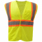 GSS Safety 1007 Type R Class 2 Two-Tone Mesh Safety Vest - Yellow/Lime