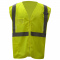 GSS Safety 1009 Type R Class 2 Mesh Safety Vest w/ ID Pocket - Yellow/Lime