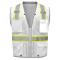 GSS Safety 1720 Enhanced Visibility Hype-Lite Heavy Duty Safety Vest - White