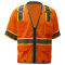 GSS Safety 2702 Type R Class 3 Premium Brilliant Safety Vest - Orange