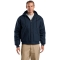 CornerStone J763H Duck Cloth Hooded Work Jacket - Navy