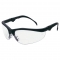 MCR Safety K3H Klondike KD3 Safety Glasses - Black Frame - Clear Bifocal Lens