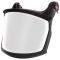 KASK WKI00010 Zen FF Visor Kit with Brim - Clear