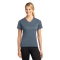 Sport-Tek L468V Dri-Mesh Ladies V-Neck T-Shirt - Steel
