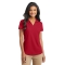 Port Authority L572 Ladies Dry Zone Grid Polo - Engine Red