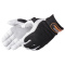 Liberty Safety 0818 Defender Goatskin Mechanic Gloves - Black/White