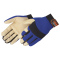 Liberty Safety 0914 Goldenknight Premium Pigskin Mechanic Gloves - Blue