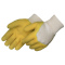 Liberty Safety 2303 Rubber Coated Crinkle Latex Work Gloves - Knit Wrist