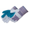 Liberty Safety 3581 Double Palm with Safety Cuff Cowhide Leather Gloves