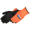 Liberty Safety F4789HO Arctic Tuff Foam Latex Coated Seamless Work Gloves - Hi-Vis Orange