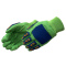 Liberty Safety G4518QTPR Cotton Cord Double Palm Gloves - Green