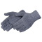 Liberty Safety P4517G Cotton/Polyester String Knit Work Gloves - Gray