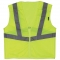 LIFT Safety AVV-10 Viz-Pro1 Type R Class 2 Mesh Safety Vest with Zipper - Yellow/Lime