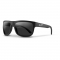 LIFT Safety EBE-18KST Banshee Safety Glasses - Black Frame - Smoke Lens