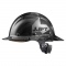 LIFT Safety HDC-20 DAX Carbon Fiber Full Brim Hard Hat - Ratchet Suspension - Full Black Camo