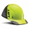 LIFT Safety HDC50C-19 DAX Fifty 50 Carbon Fiber Cap Style Hard Hat - Ratchet Suspension - Hi-Viz Yellow/Lime