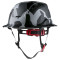LIFT Safety HRXF-26UCC2 RADIX Full Brim Vented Safety Helmet w/Twiceme - Ratchet Suspension - Black Geo Camo