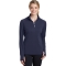 Sport-Tek LST860 Ladies Sport-Wick Textured 1/4-Zip Pullover - True Navy