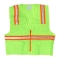 OccuNomix LUX-XTRANS Non ANSI Solid Two-Tone Surveyor Safety Vest - Lime Green